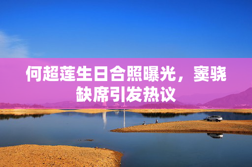 何超莲生日合照曝光，窦骁缺席引发热议