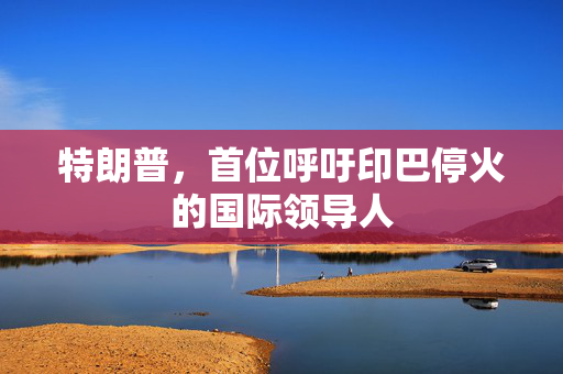 特朗普，首位呼吁印巴停火的国际领导人