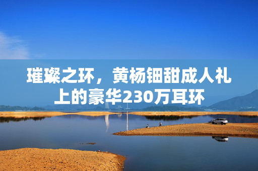 璀璨之环，黄杨钿甜成人礼上的豪华230万耳环