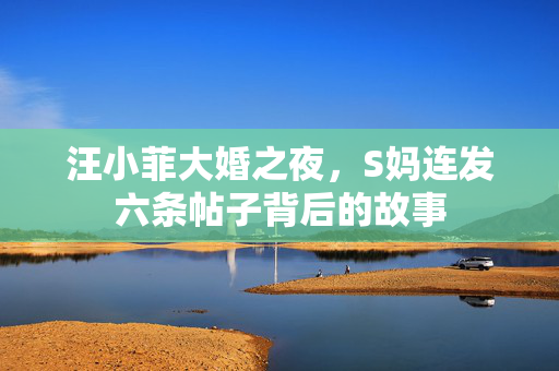 汪小菲大婚之夜，S妈连发六条帖子背后的故事