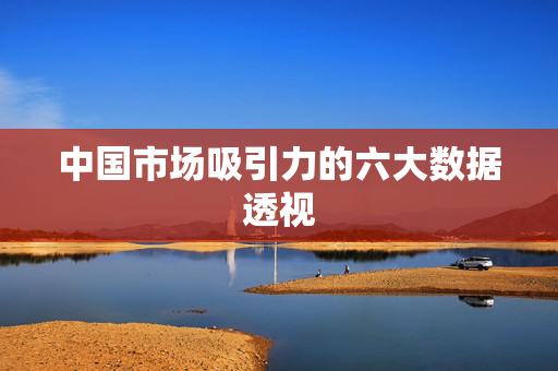 中国市场吸引力的六大数据透视