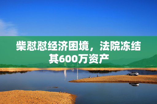 柴怼怼经济困境，法院冻结其600万资产