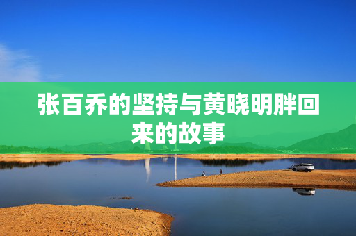 张百乔的坚持与黄晓明胖回来的故事