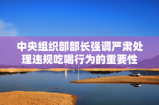 中央组织部部长强调严肃处理违规吃喝行为的重要性