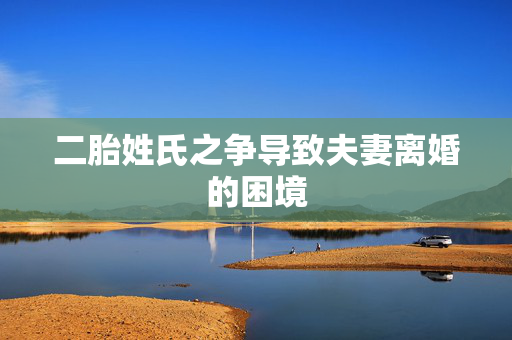 二胎姓氏之争导致夫妻离婚的困境