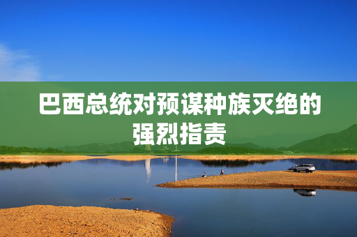 巴西总统对预谋种族灭绝的强烈指责