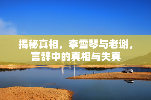 揭秘真相，李雪琴与老谢，言辞中的真相与失真