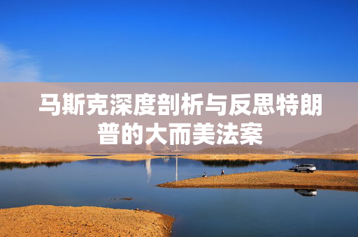 马斯克深度剖析与反思特朗普的大而美法案