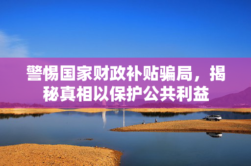 警惕国家财政补贴骗局，揭秘真相以保护公共利益