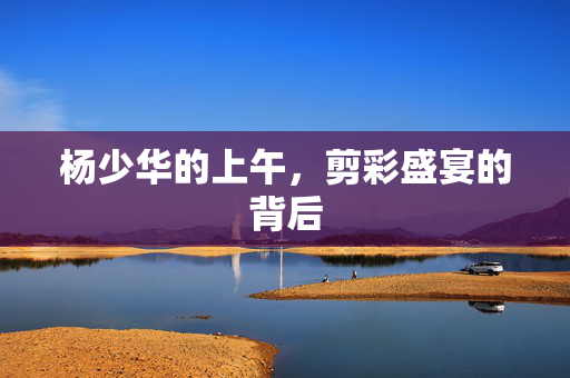 杨少华的上午，剪彩盛宴的背后