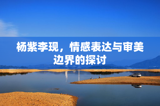 杨紫李现，情感表达与审美边界的探讨