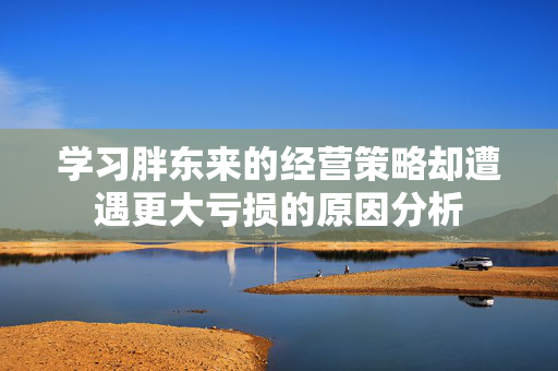 学习胖东来的经营策略却遭遇更大亏损的原因分析