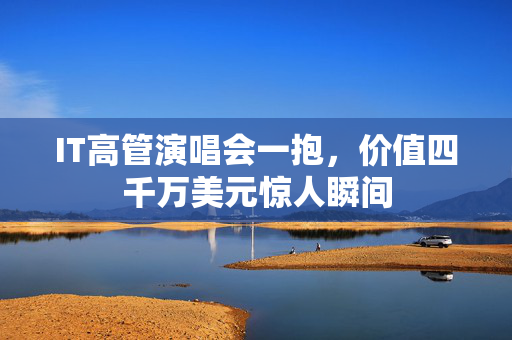 IT高管演唱会一抱，价值四千万美元惊人瞬间