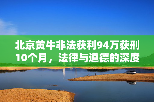 北京黄牛非法获利94万获刑10个月，法律与道德的深度反思